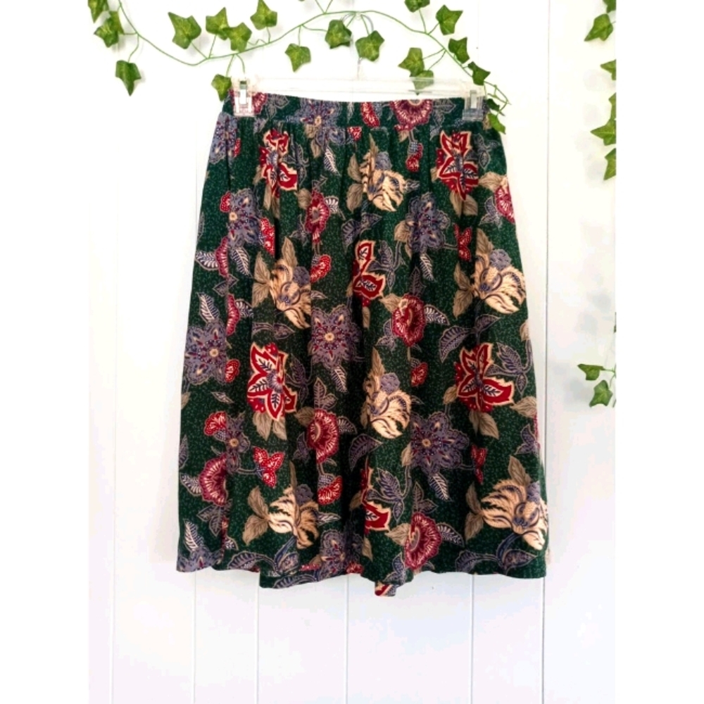 Vintage Floral California Connection Inc. Skirt